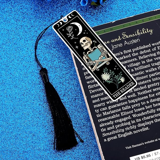 Funny Christmas Gifts for Women Men Book Lovers Gifts Bookmarks for Book Lovers Stocking Stuffers Book Lovers Christmas Bookmarks Funny Bookmarks for Women Men Horror Bookmarks Bookworm Bookish Gifts