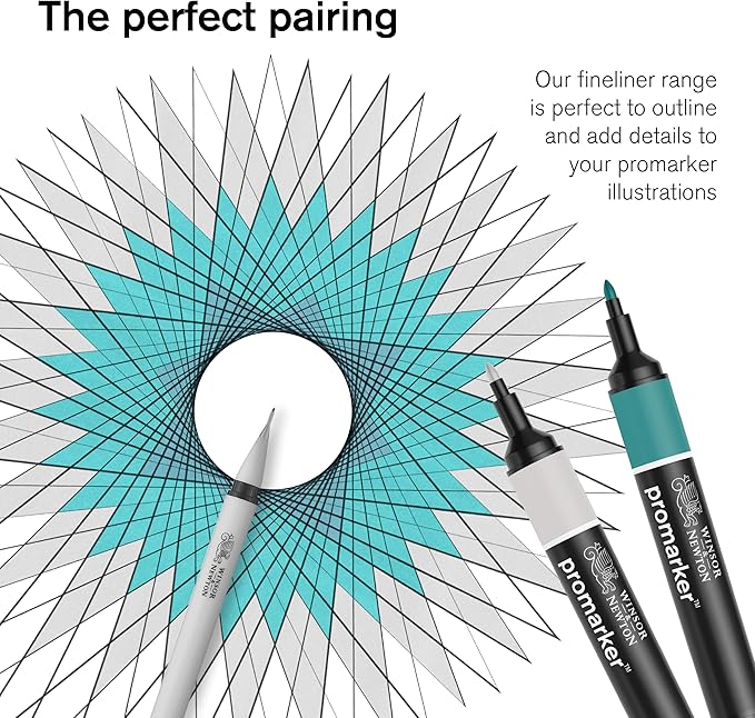 Winsor & Newton Promarker, Set of 12, Manga Steampunk