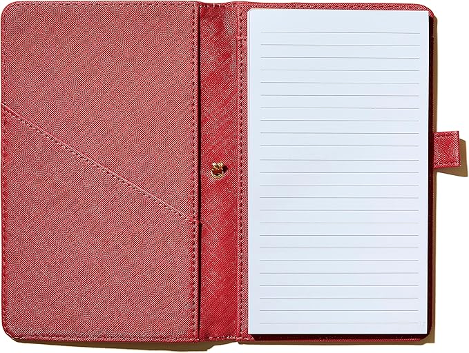 Vegan Leather Padfolio with Notepad - 5.5x11