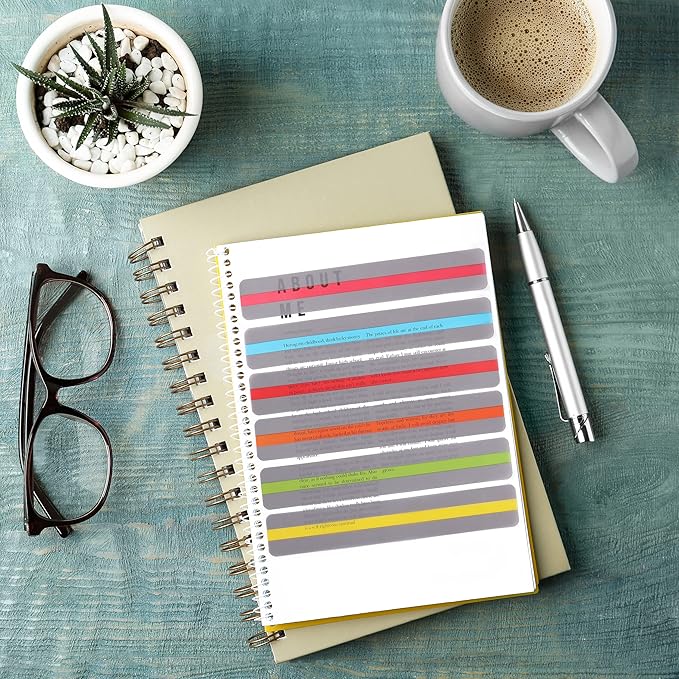 Mr. Pen- Guided Reading Strips, 18 Pack, Highlighter Strips, Bookmarks for Kids, Highlight Strips for Books, Reading Trackers for Kids, Highlighter Strips for Reading, Book Highlighter Strips