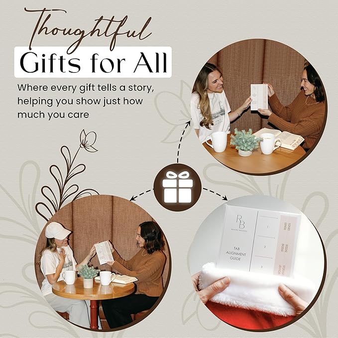 Bible Tabs for Women Study Bible, Gold Embossed Matte Catholic Bible Tabs Pink, Bible Book Index Tab Bible Book Tabs w/Old & New Testament Pink Bible Tabs Perfect Laminated Bible Study Supplies Peony