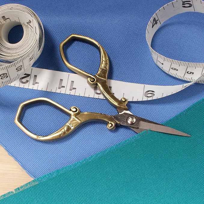 JubileeYarn Chinese Wing & Cloud Embroidery Scissors - Silver - 30 Scissors