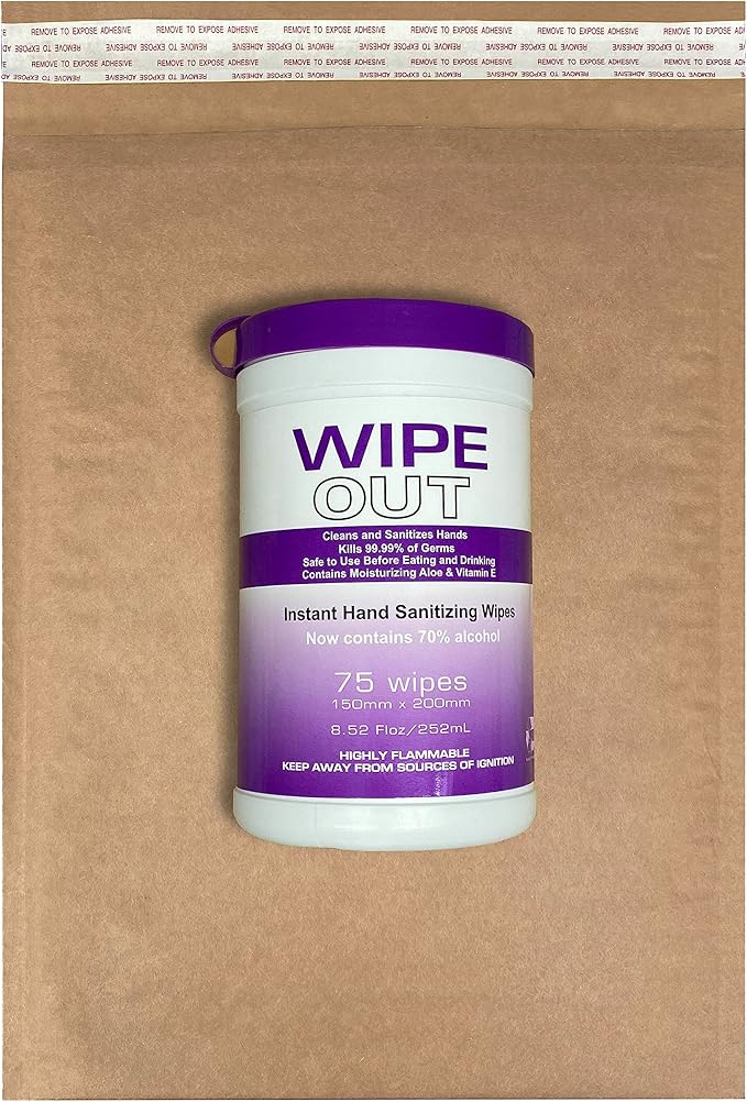 Honeycomb paper padded envelope sealable mailers (50, #5-10.5" x 15")