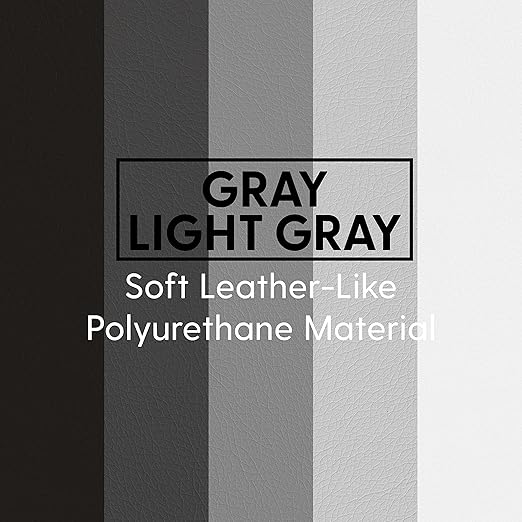 Factory Direct Partners SoftScape 15 inch Square Classroom Floor Cushions with Handles; Flex Seating for Daycare, Preschool, Playroom; 2 inch Thick Deluxe Foam (6-Piece) - Gray/Light Gray, 12228-GYLG