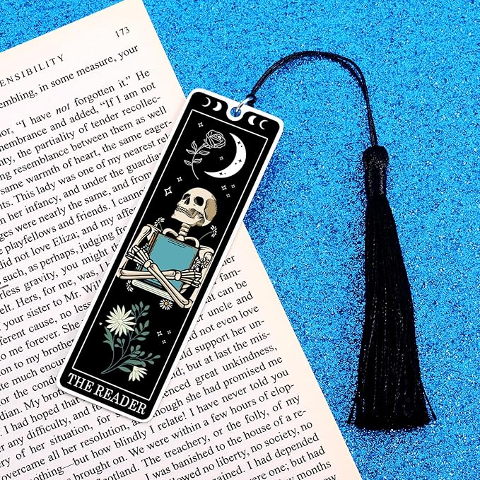 Funny Christmas Gifts for Women Men Book Lovers Gifts Bookmarks for Book Lovers Stocking Stuffers Book Lovers Christmas Bookmarks Funny Bookmarks for Women Men Horror Bookmarks Bookworm Bookish Gifts