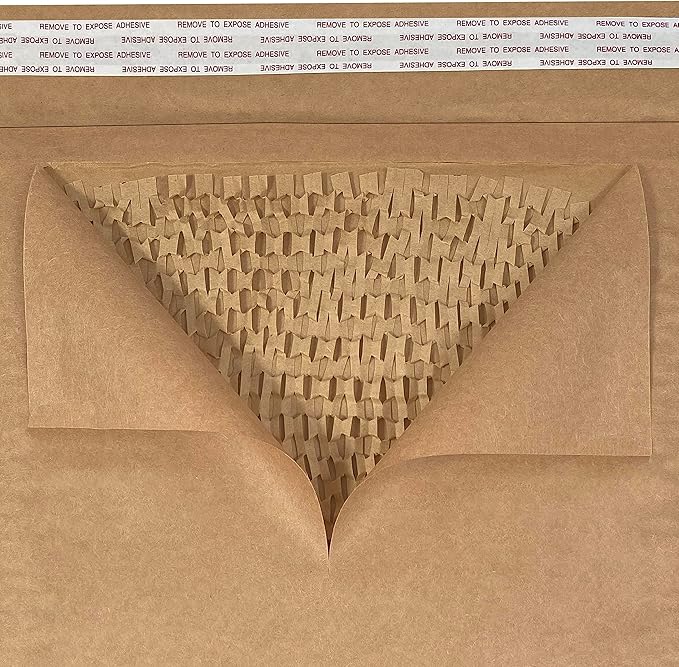 Honeycomb paper padded envelope sealable mailers (50, #7-14.25" x 19")