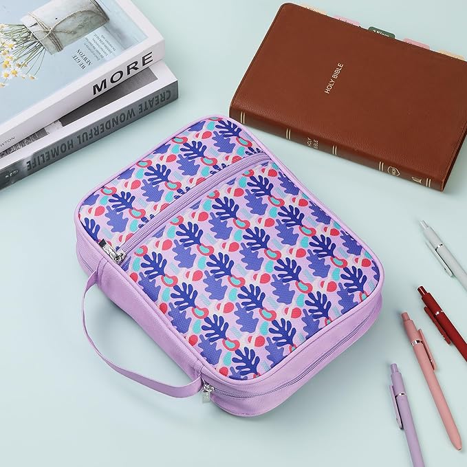 Mr. Pen- Bible Case, Petal Harmony, Bible Covers for Women, Bible Cover, Bible Bag, Bible Covers for Girls, Bible Carrying Case for Women, Bible Holder Case for Women, Christmas Gift