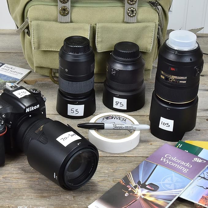 Gaffer Power Labeling Tape - Clean Removable Console Tape | Adhesive Tape for Light Control Board, DJ Mixing Board, Audio Mixer, Arts and Crafts - 1" x20Yds