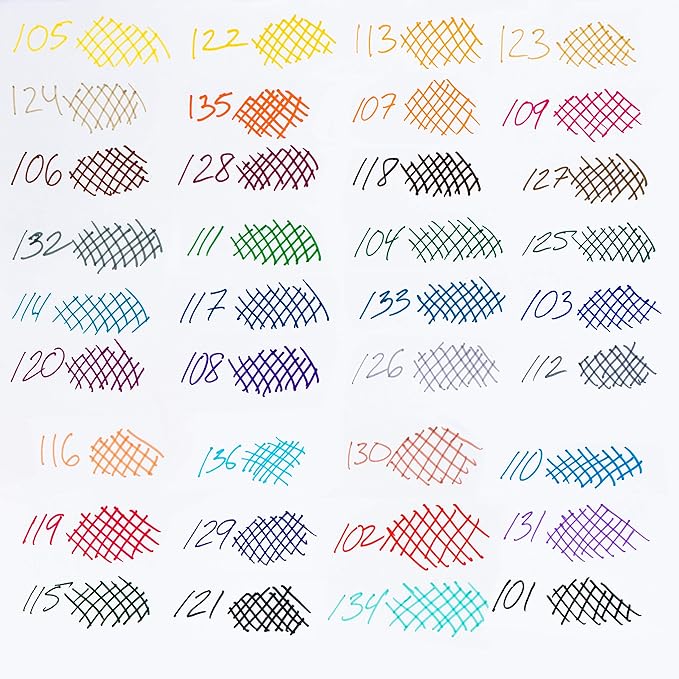 Pentel Color Pen, Set of 36, Assorted (S360-36)(Pack of 24, 864 Count Total)