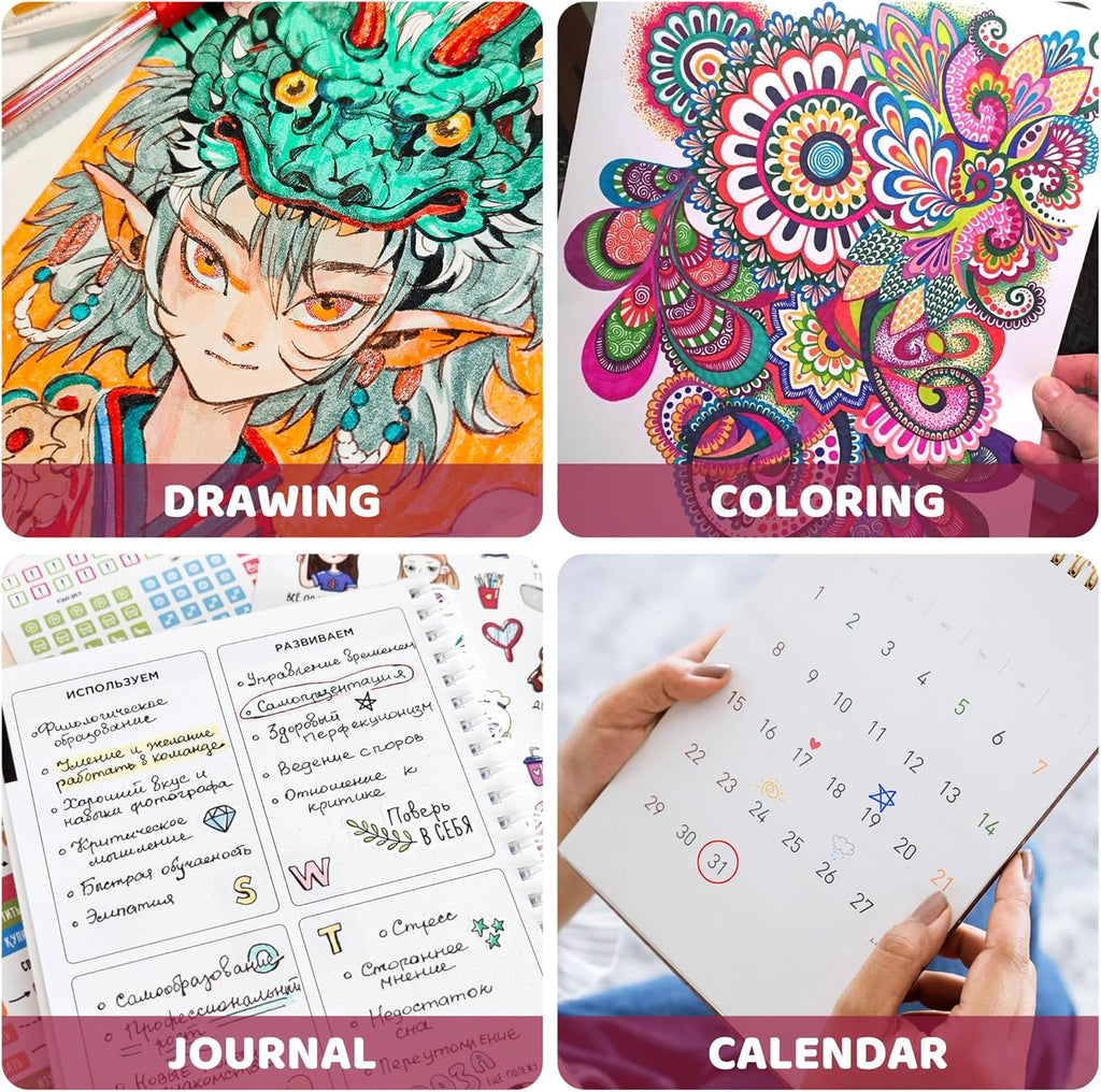 200 Colors Gel Pen Refills, Glitter Neon Gel Ink Pens Refills,Replace Cartridges for Gel Pens Set,9 Color Type for Kids Adult Coloring Books Drawing Doodling Crafts Scrapbooking Journaling,No Repeats