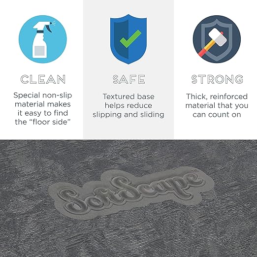 Factory Direct Partners SoftScape 15 inch Round Classroom Floor Cushions with Handles; Flexible Seating for Daycare, Preschool, Playroom; 2 inch Thick Deluxe Foam (6-Piece) - Assorted, 11232-AS