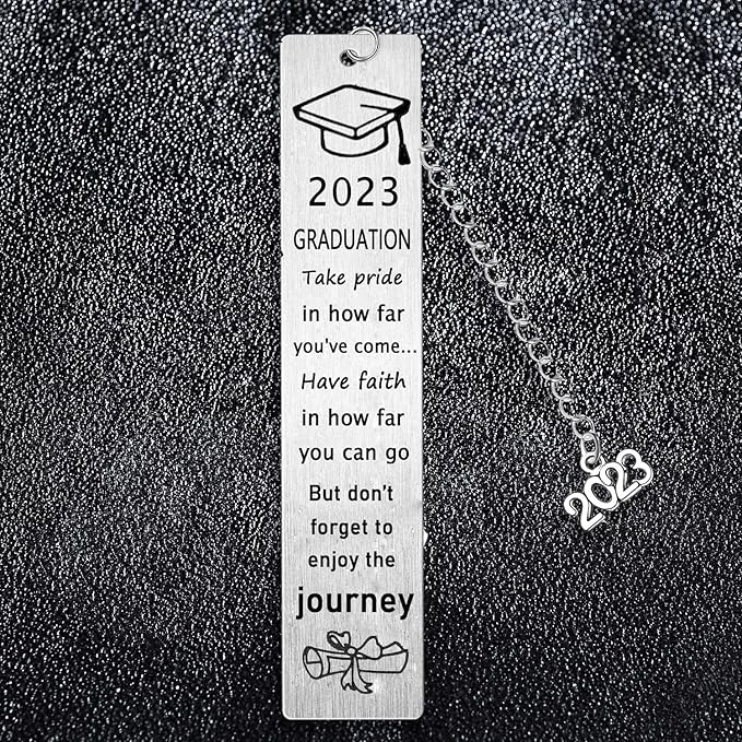 2023 Graduation Bookmark Gifts for Daughter Son Sister Brother High School Student Inspirational Graduation Presents for Nurse College