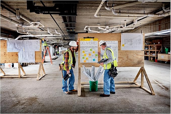 Post-it Super Sticky Easel Pad 25 x 30 Inches 30 Sheets/Pad 2 Pads (560) Large White Grid Premium Self Stick Flip Chart Paper Super Sticking Power