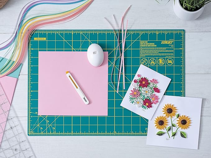 OLFA Beginner Craft Knife Set (ESK-1) - Precision Hobby Art Knife Kit w/Snap-Off Blade & Safety Disposal Stand, Replacement Blades: OLFA ESKB-1/2B Beginner Craft Knife Blades