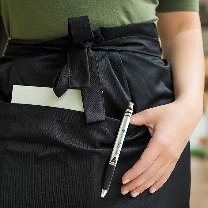 Pentel EnerGel RTX RT Liquid Gel Pen, Med, Metal Tip, 0.7mm, Blue Ink, 12-Pk Window Box of 12 (BL77PC12C1) -Pack of 6