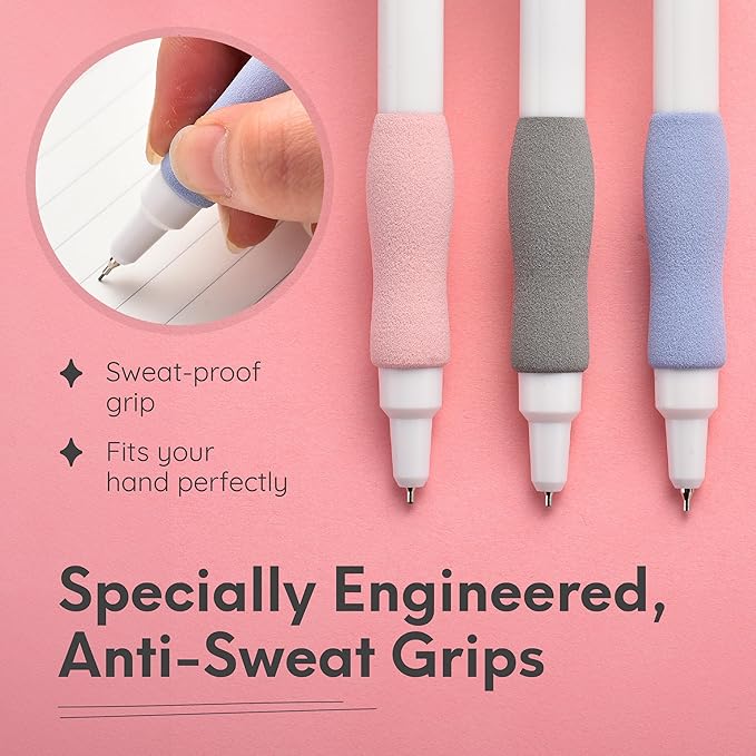 MozArt Cute Mechanical Pencil Set 0.7mm, 16PCS with 30 HB Lead Refills Drafting, Art, Drawing Supplies, Aesthetic Pastel Mechanical Pencils for Girls Writing