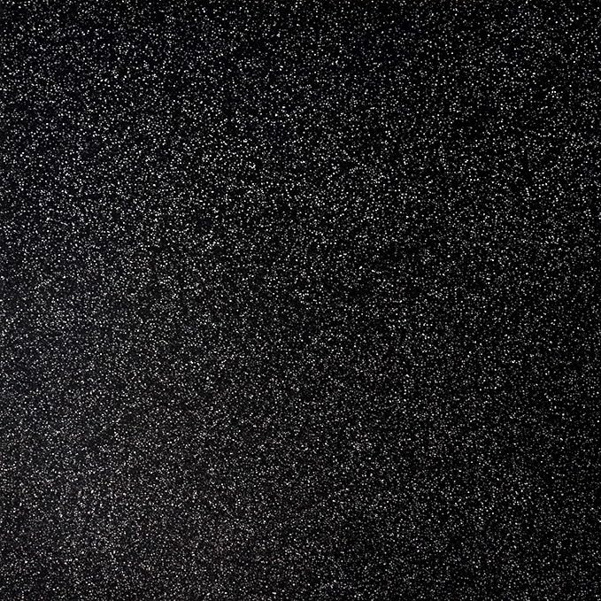 Simetufy Black Glitter Cardstock - 15 Sheets 12" x 12" Black CardStock for Cricut, Black Glitter Paper for DIY Projects, Scrapbooking, Invitations - 250 GSM Card Stock Easy to Cut and DIY