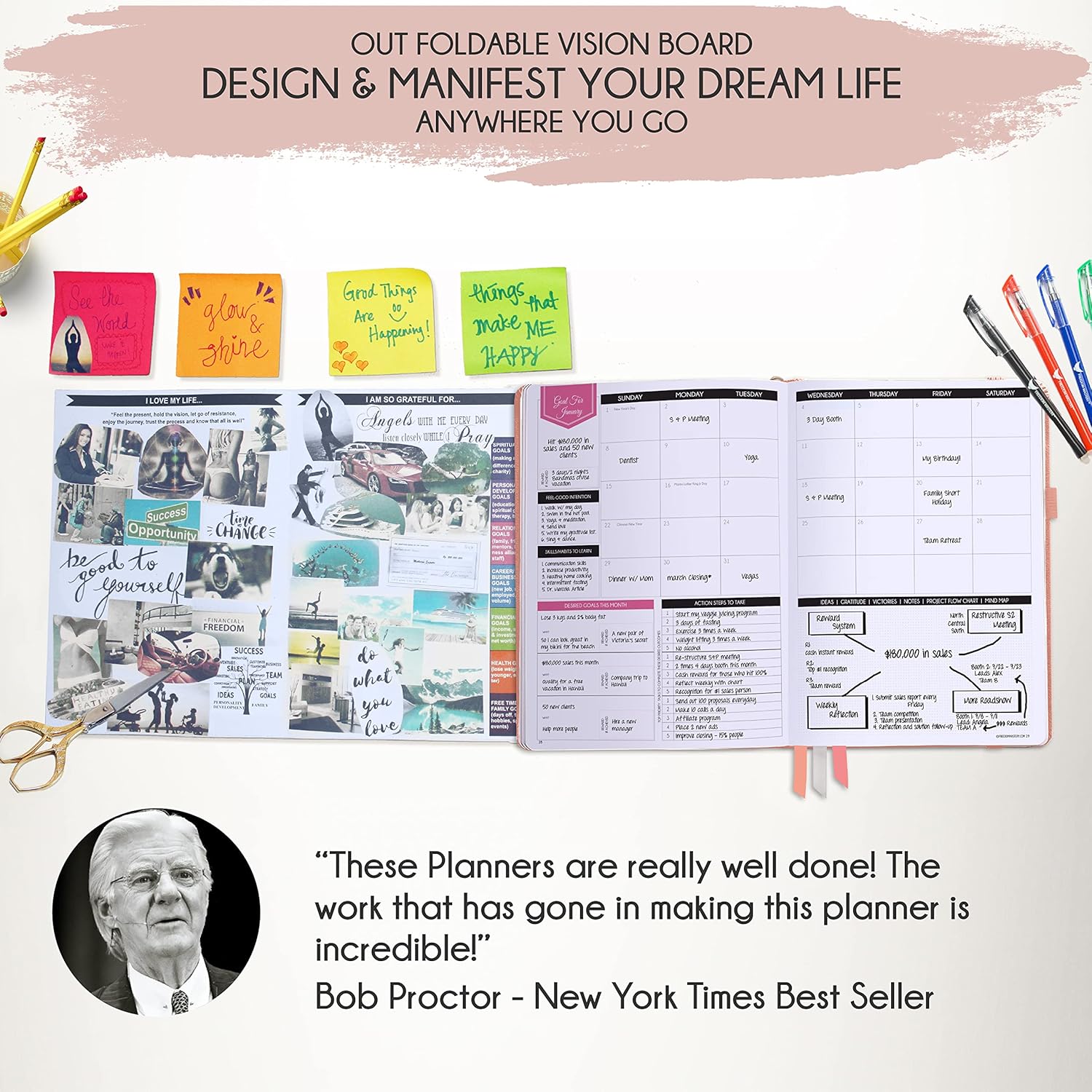 2025-2026 Planner Weekly and Monthly | 16-Month Life Planner to Increase Focus & Productivity | Reduce Overwhelm & Achieve Your Biggest Goals | Include Gift Box & Stickers | Sep 2025-Dec 2026