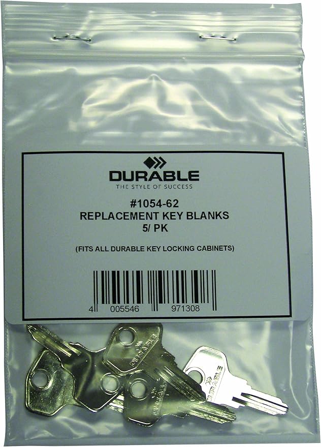 Durable Key Cabinets, Silver