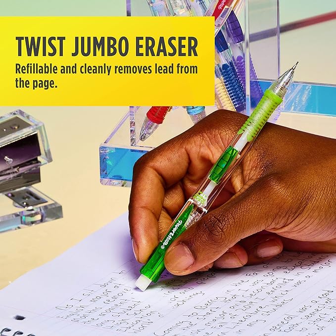 Paper Mate Clearpoint Mechanical Pencils 0.9mm, HB #2 Pencil Set, School Supplies, Teacher Supplies, College School Supplies, Drawing Pencils, Sketching Pencils, 4 Pack