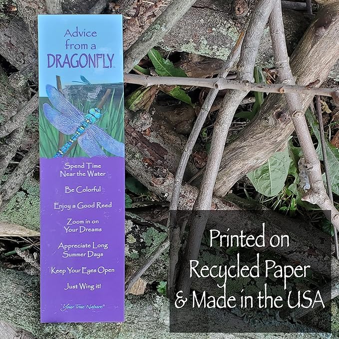 Advice from Nature 3 Bookmark Coastal Set, Laminated with Glossy Finish, Printed on Recycled Paper - Ocean, Lighthouse, Beach (AMBM-Coastal)