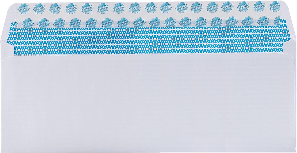 Aimoh #10 Security SelfSeal Envelopes – 20 Qty |No Window, EnveGuard, 4⅛ x 9½", White, 24 LB, 20 Count (34120)