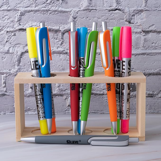 BLIEVE- Bible Study Kit With Gel Highlighters And Pens No Bleed Through, Amazing Bible Highlighter and Pens Fine Tip set Planner Supplies Gifts (10 Pack)