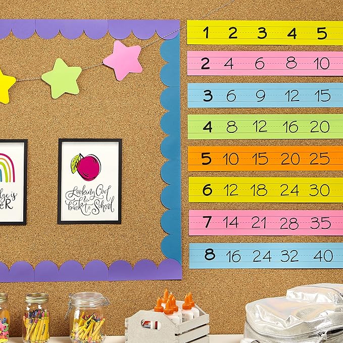 Astrobrights Colored Sentence Strips, 3" x 24", 65 lb/176 gsm, 5-Color Assortment, 100 Count (91992)